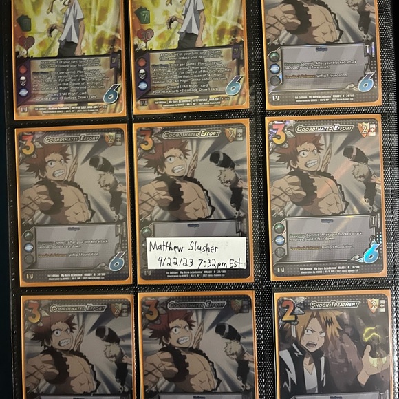 My hero academia 1st edition cards - Picture 9 of 14